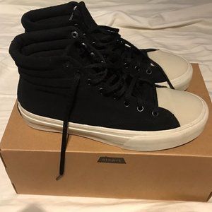 Straye Venice Skate Shoes - Black Bone Suede - US 8.5